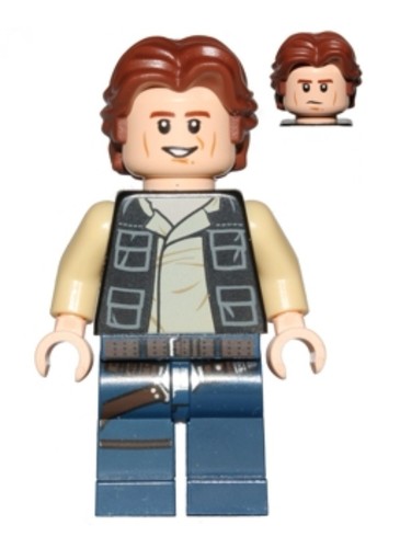 Lego star wars han - star, solo
